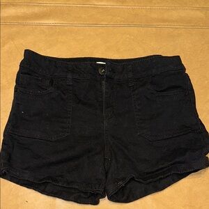 Mudd Black Jean Shorts